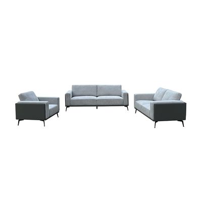 فيستا - أريكة قماشية 3 مقاعد - رمادي دافئ/رمادي داكن